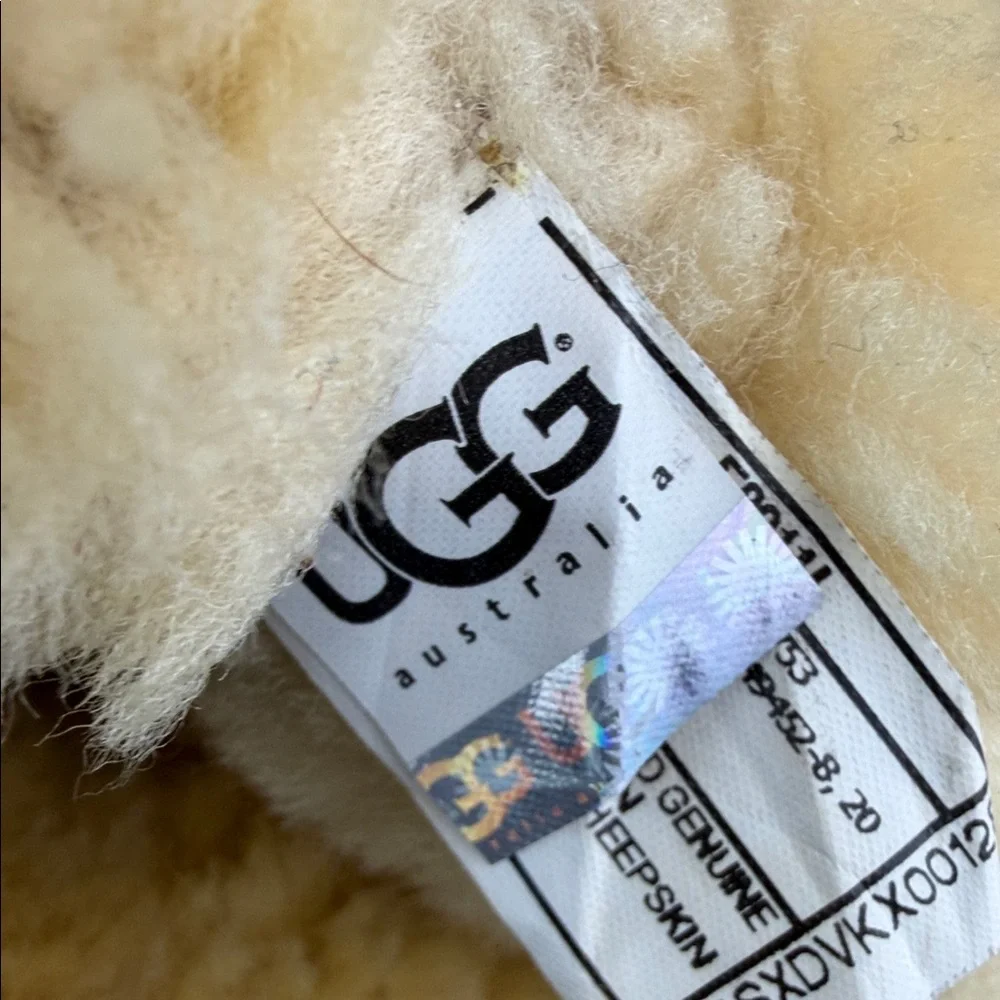 UGG Romney Women's Brown Shearling Lace-Up Boots Size 7‎